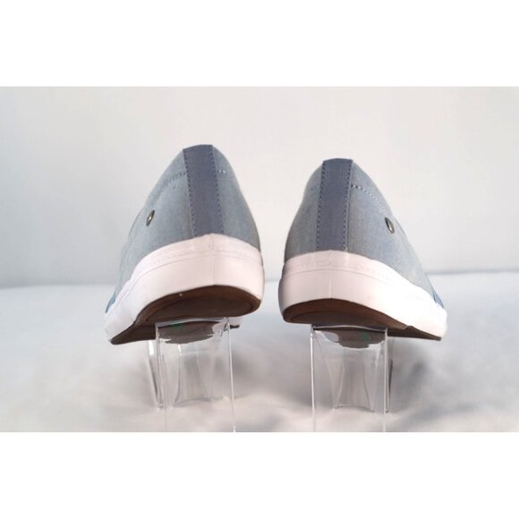 Grasshoppers Memory Deluxe Blue Slip-On Sneakers with Comfort Insoles Size 7.5 W - Picture 3 of 7